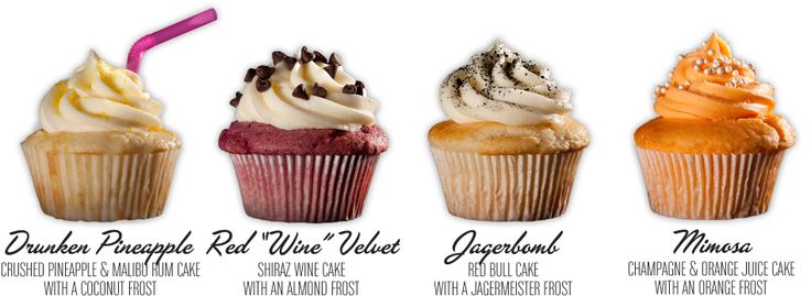 Cupcakes with Alcohol