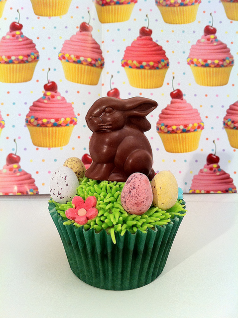 Cute Easy Easter Cupcakes