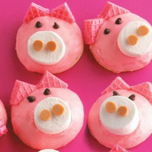 Cute Pig Cupcakes