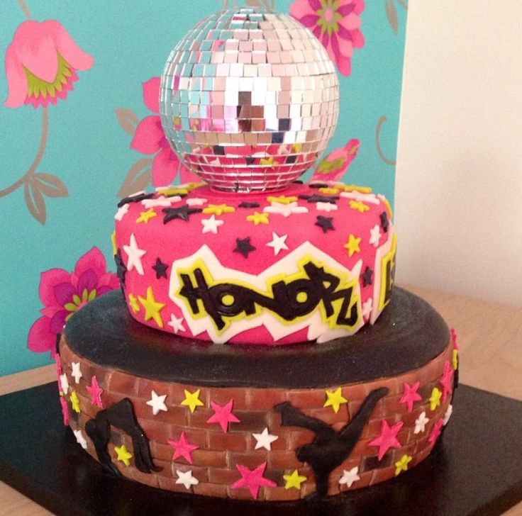 Dance Birthday Cake