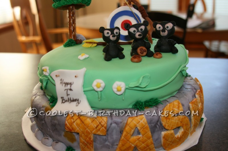 Disney Brave Birthday Cake Disney Brave Birthday Cake