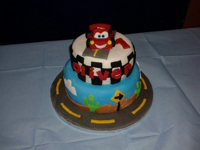 Disney Cars 1st Birthday Cake Ideas