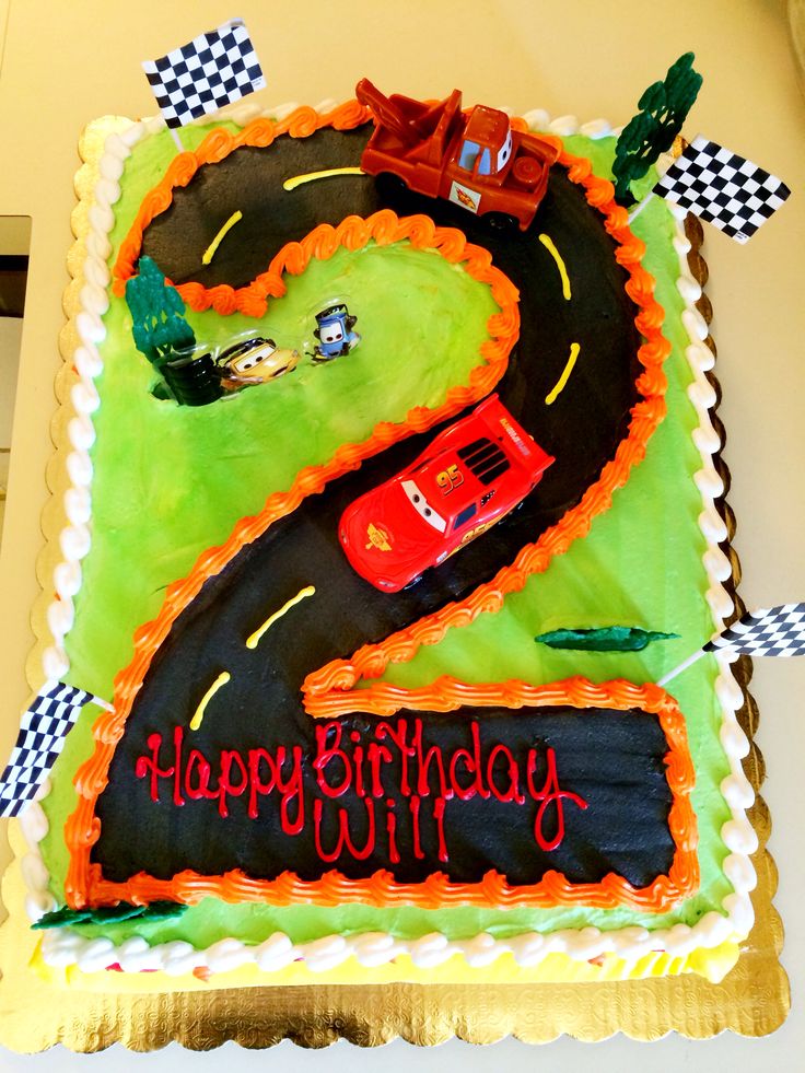 Disney Cars Birthday Cake