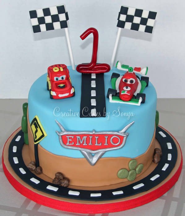Disney Cars Birthday Cake Disney Cars Birthday Cake