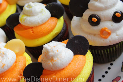 Disney Halloween Candy Corn Cupcakes Disney Halloween Candy Corn Cupcakes