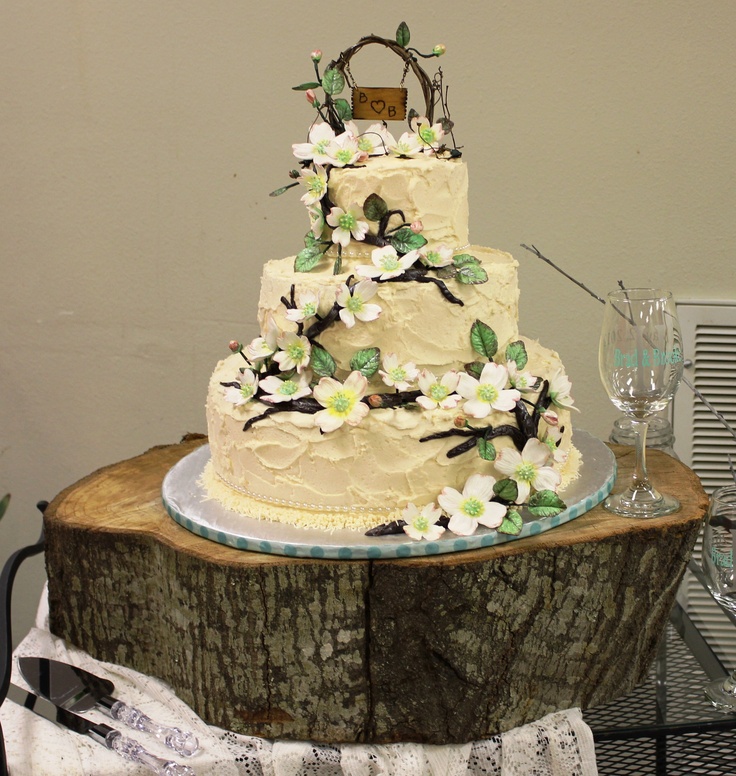 Dogwood Wedding Cake Dogwood Wedding Cake
