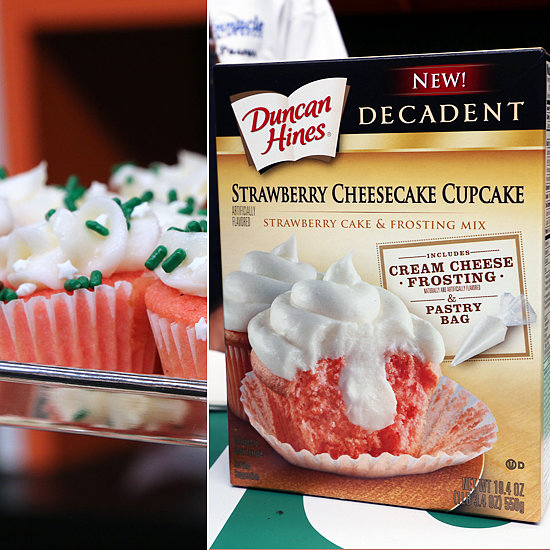 Duncan Hines Decadent Strawberry Cheesecake Cupcake Images