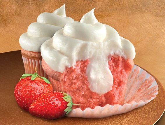 Duncan Hines Strawberry Cheesecake Cupcakes