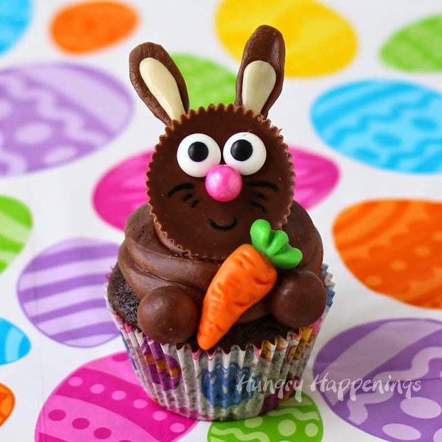 Easter Bunny Cupcakes