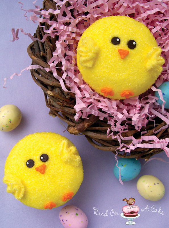 Easter Chick Cupcakes