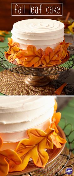 Easy Fall Cake Decorating Ideas