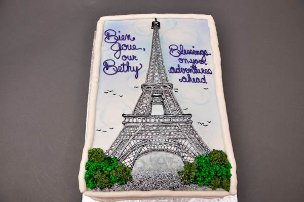 Eiffel Tower Birthday Sheet Cakes Eiffel Tower Birthday Sheet Cakes
