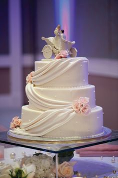 Elegant Fairy Tale Wedding Cake