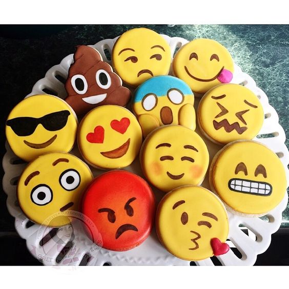 Emoji Birthday Cake