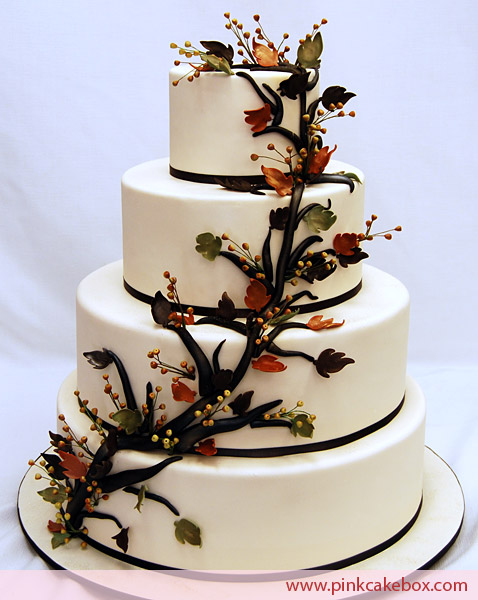 10 Photos of Rustic Fall Anniversary Cakes