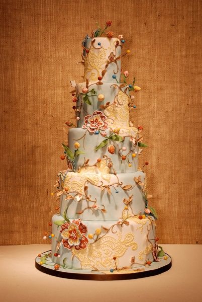 Floral Wedding Cake