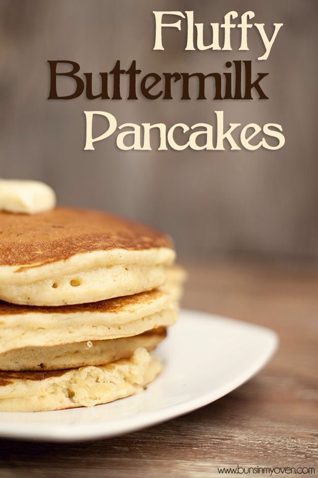 Fluffy Buttermilk Pancakes