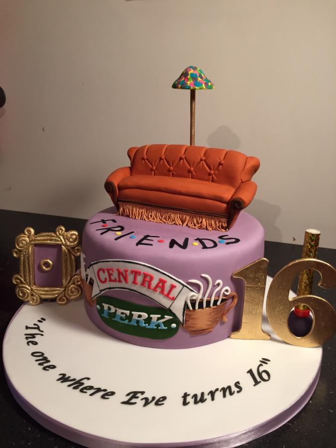 Friends Birthday Cake