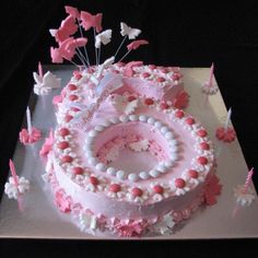 Girls Birthday Cake Number 6