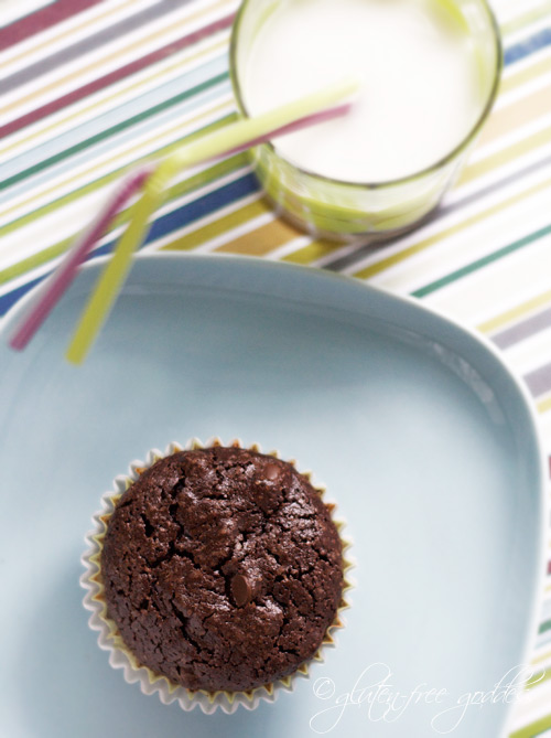 Gluten Free Brownie Mix Cupcakes