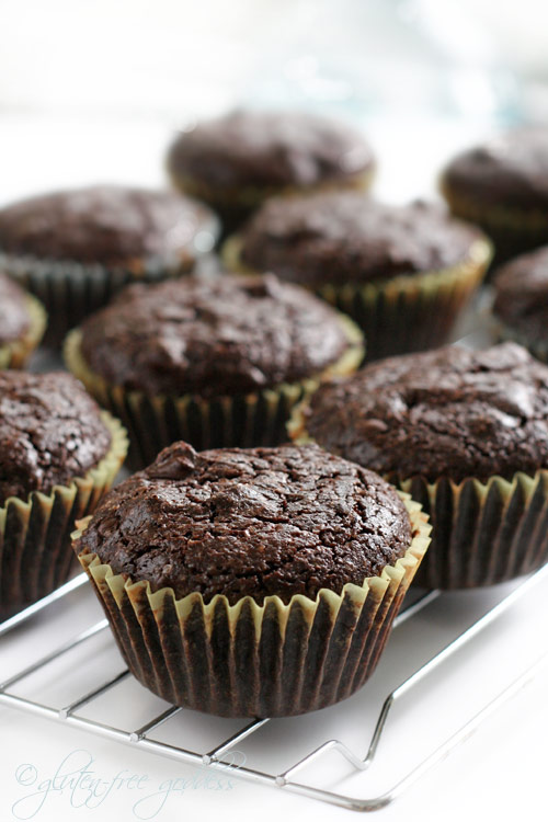 Gluten Free Brownie Mix Cupcakes