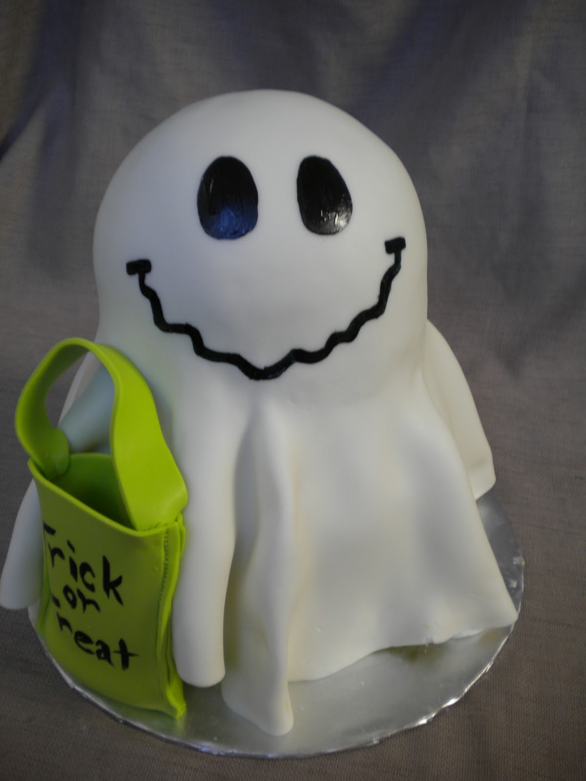 Halloween Ghost Birthday Cake