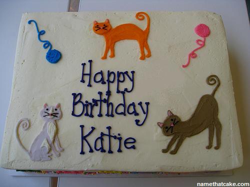 Happy Birthday Katie Cake
