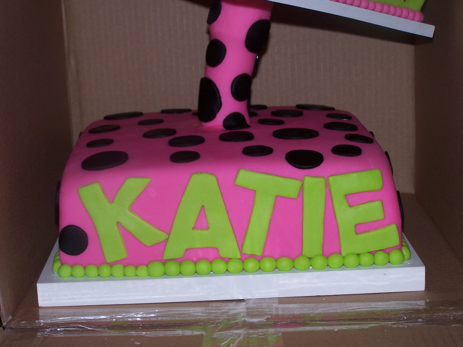 Happy Birthday Katie Cake