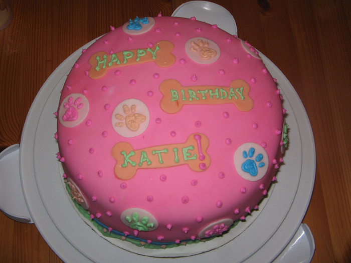 Happy Birthday Katie Cake