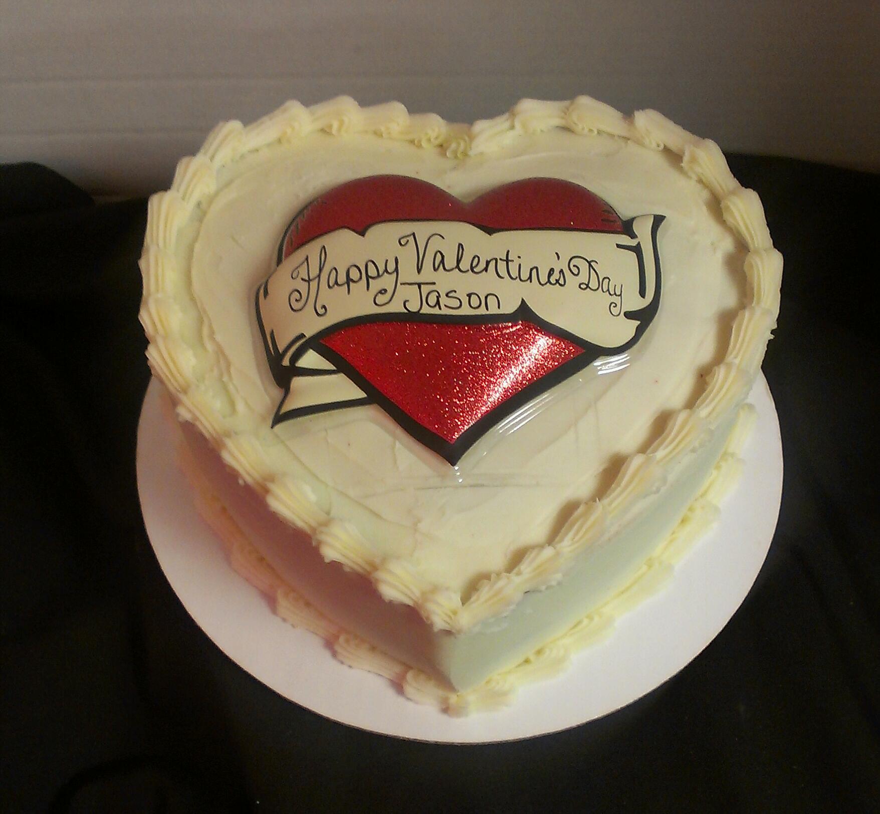 Heart Shaped Cheesecake Wedding Cake