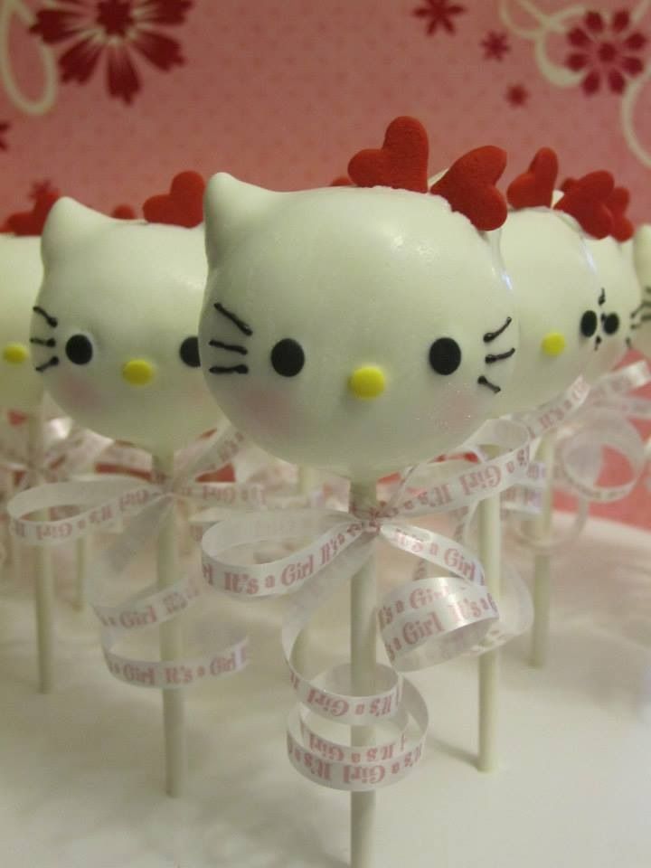 Hello Kitty Baby Shower Cake