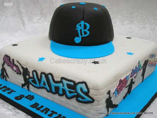 Hip Hop Dance Birthday Cake
