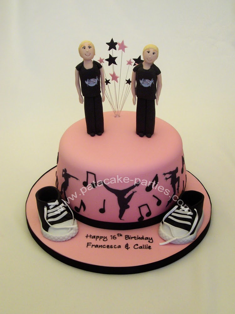 Hip Hop Dance Birthday Cake