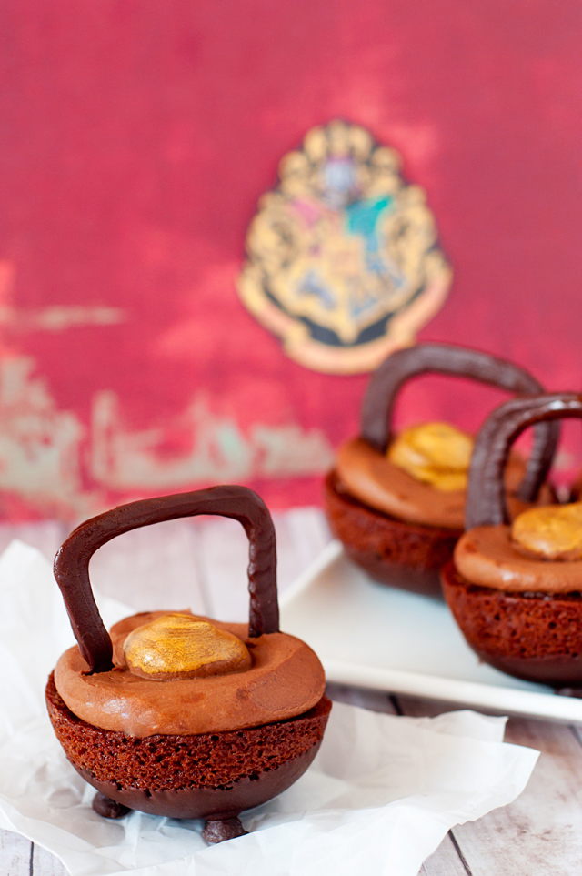 Homemade Harry Potter Cauldron Cakes