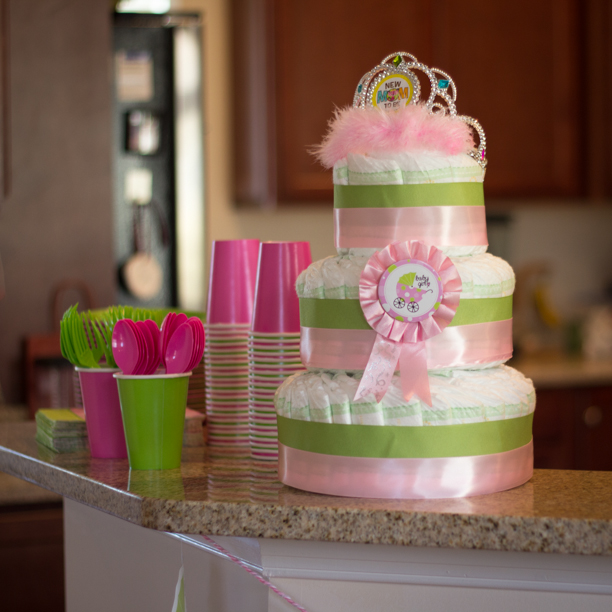 How Make Diaper Cake