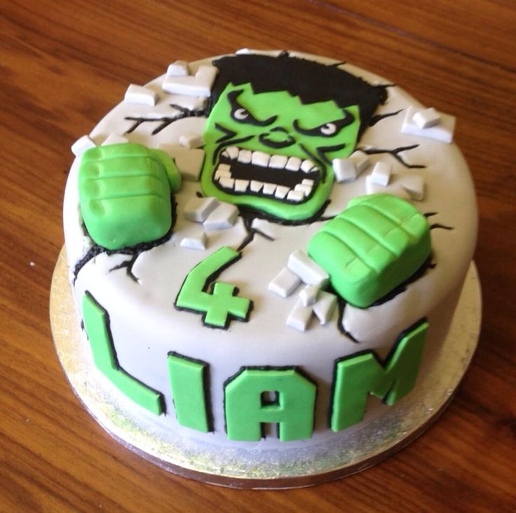 Hulk Birthday Cake Ideas