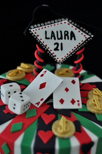 Las Vegas 21st Birthday Cake Las Vegas 21st Birthday Cake