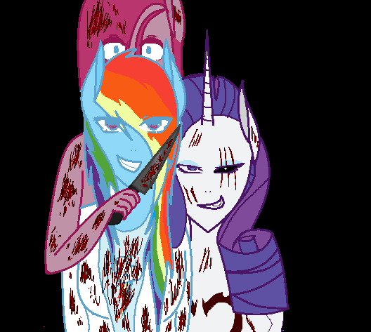 Lil Miss Rarity and Rainbow Dash Factory