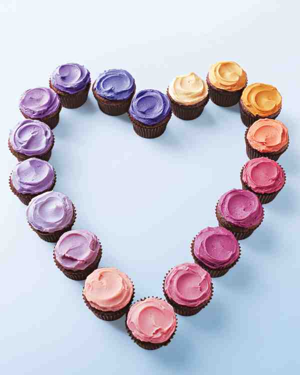 Martha Stewart Valentine Cupcakes