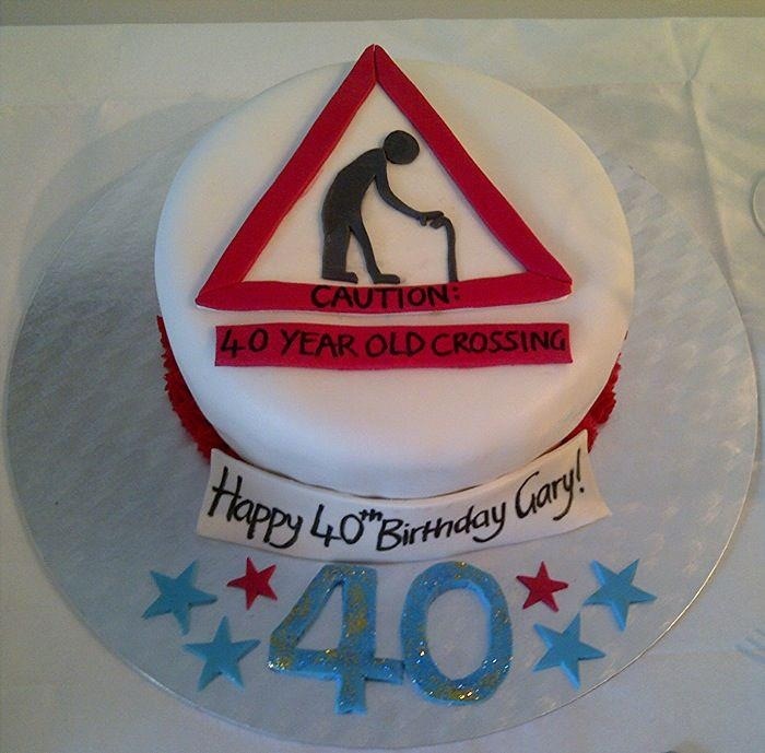 Men 40th Birthday Cake Ideas