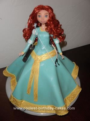 Merida From Brave Cake