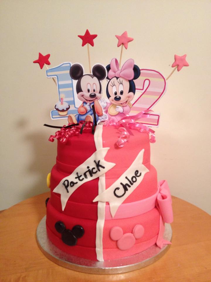 Mickey and Minnie Mouse Cake Ideas
