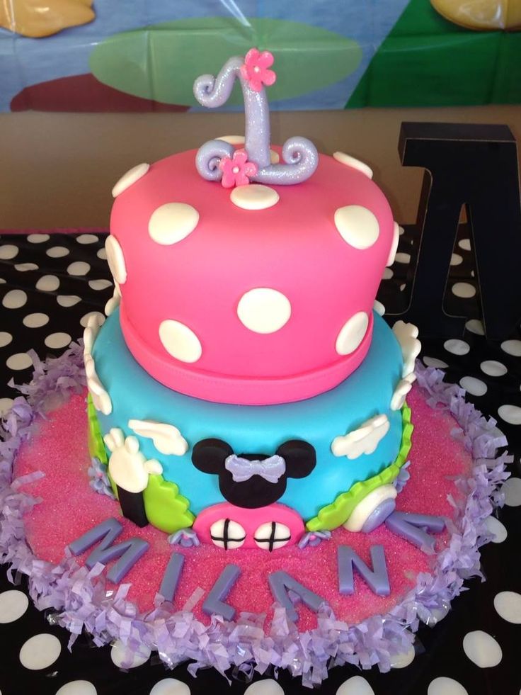 Mickey Mouse Clubhouse Birthday Cake Ideas