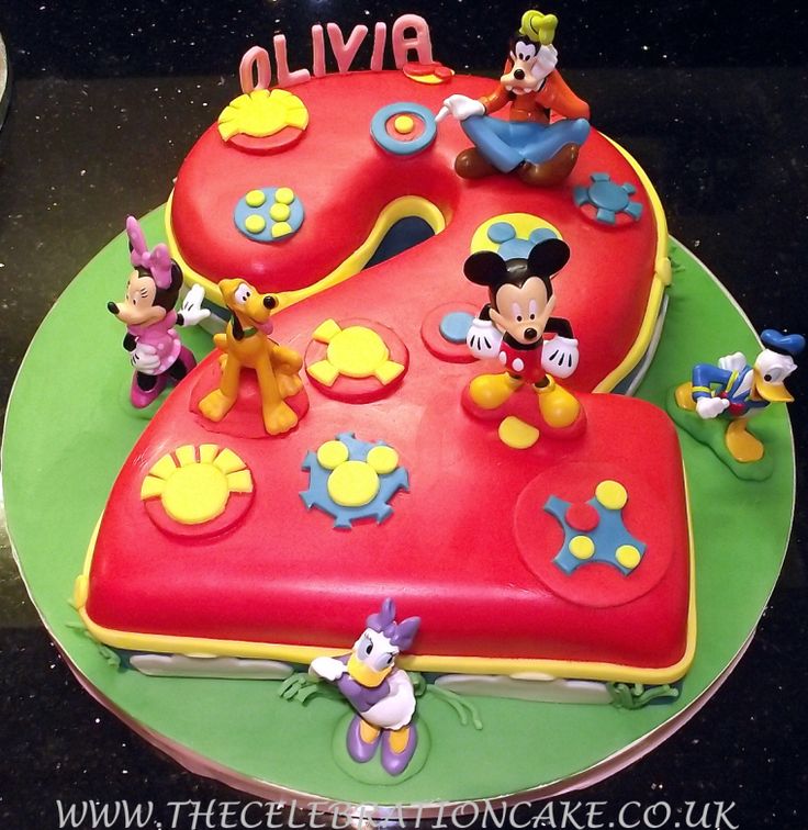 Mickey Mouse Clubhouse Birthday Cake