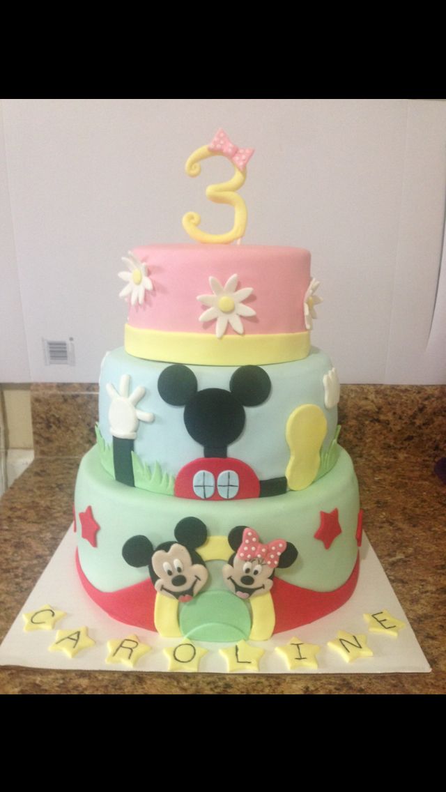Mickey Mouse Clubhouse Birthday Cakes for Girls
