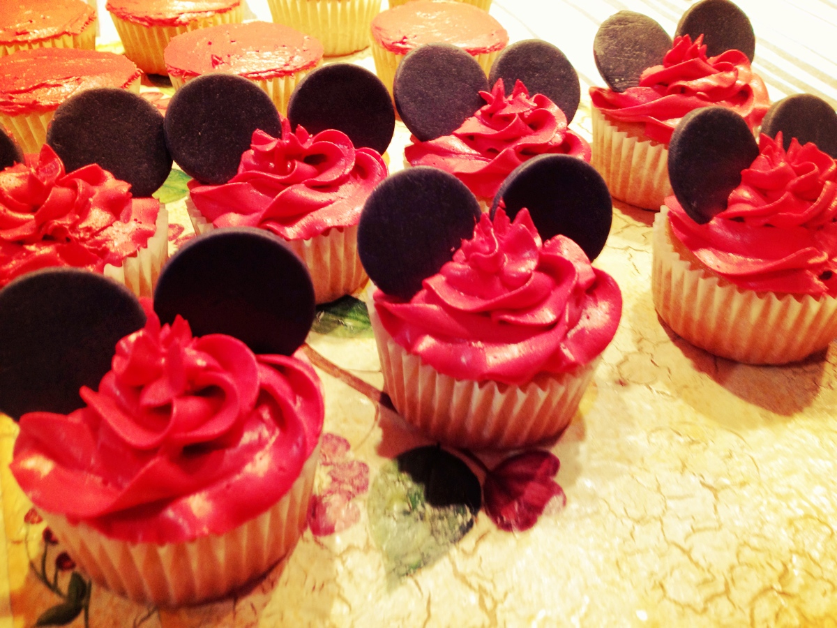 Mickey Mouse Cupcakes Mickey Mouse Cupcakes