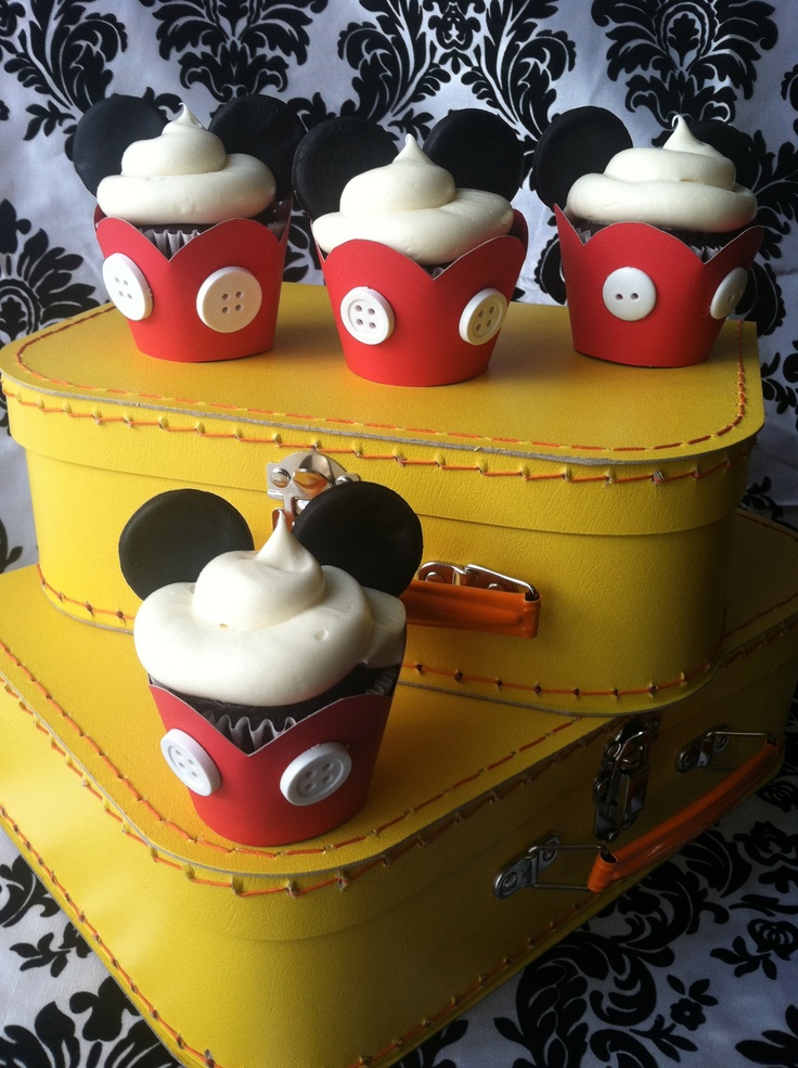 Mickey Mouse Cupcakes Mickey Mouse Cupcakes