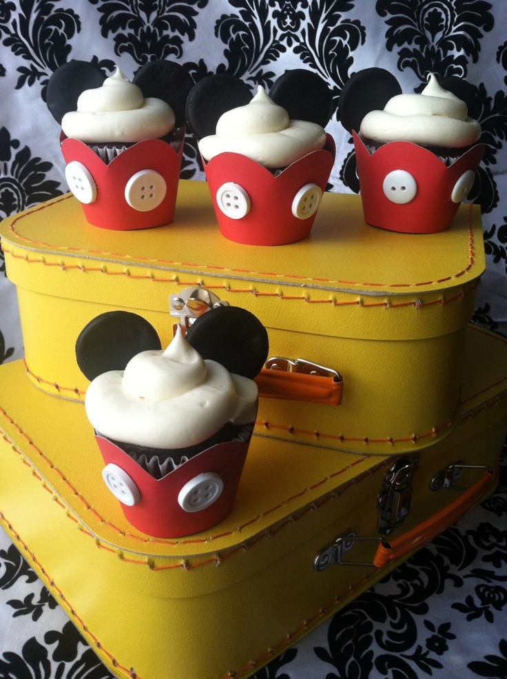 Mickey Mouse Cupcakes