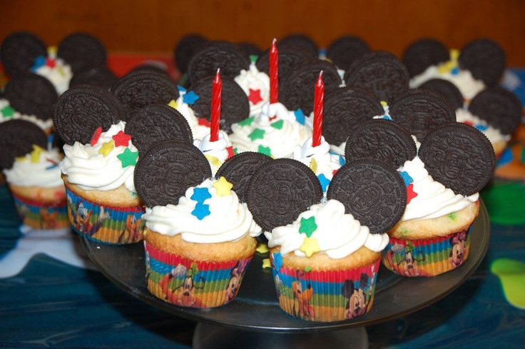 Mickey Mouse Cupcakes Mickey Mouse Cupcakes
