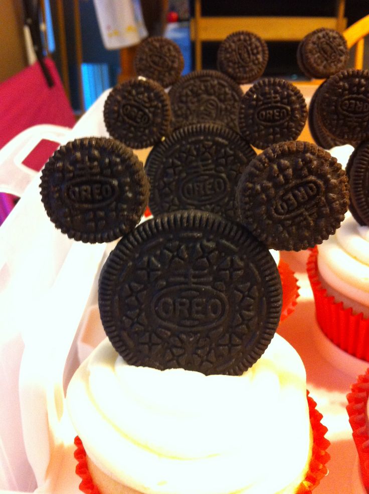 Mickey Mouse Cupcakes Mickey Mouse Cupcakes